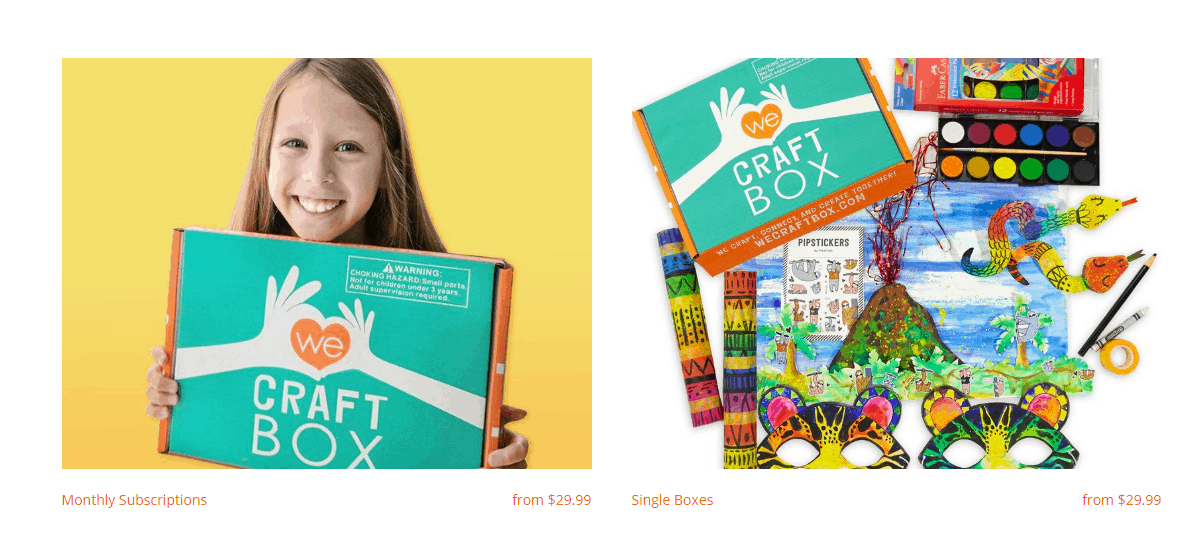 we craft kids subscription box